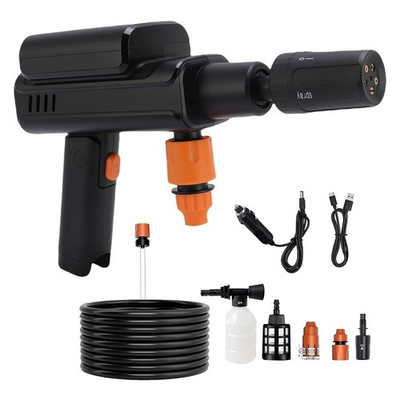 #ad Cordless Pressure Washer 1.7MPa Portable Power Washer with 4.0A Batteryamp;Charger $36.99