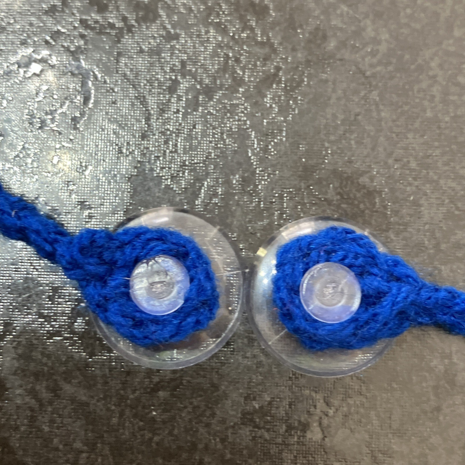 🇬🇧 Hand Crochet VJ  VE D Day Bunting patriotic Window Red White Blue 38” Gift