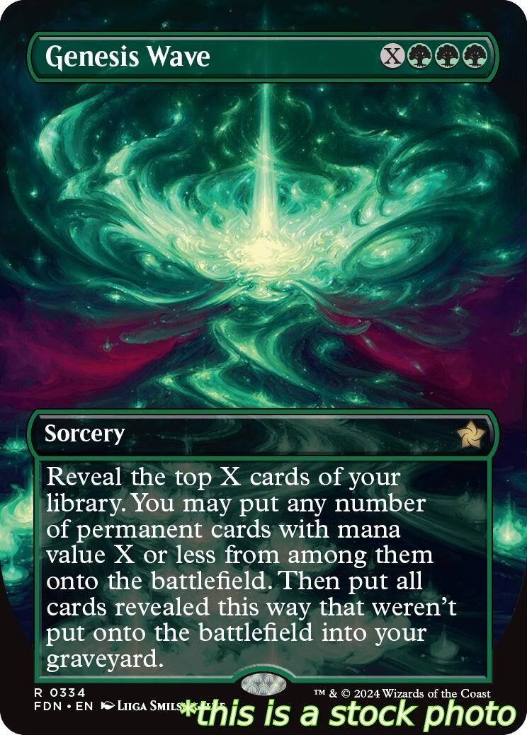 Genesis Wave (Borderless) FDN 334 Foundations NM