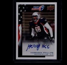 2014 Upper Deck USA Football - Harrison Phillips #42 Autographs (AU, RC)