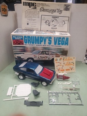 MPC Grumpy's Toy Pro Stock Vega Built Model Kit With Box
