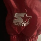 Vintage 90s Chicago Bulls NBA Starter Full Zip 100% Nylon Rain Jacket Size XL — photo 5
