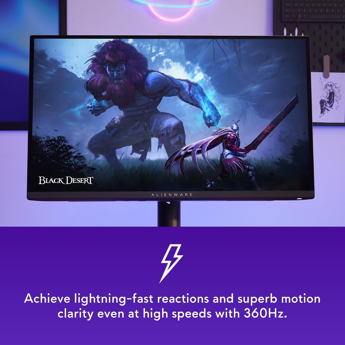 27.0 OLED Gaming Monitor 2560x1440 360Hz 0.03Ms Alienware AW2725DF