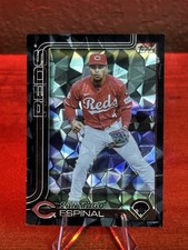 2025 Topps Update Series -Santiago Espinal #US150 Black Diamanté /10 SSP BOOKEND