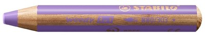 STABILO Multitalentstift woody 3 in 1, rund, pastelllila