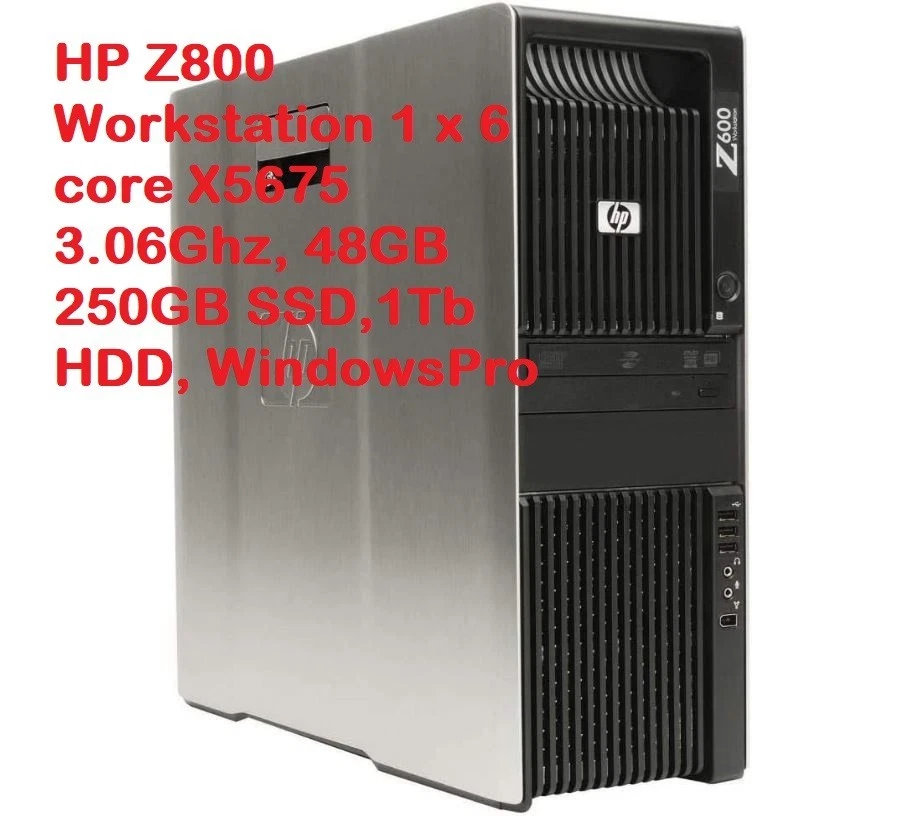 HP Z800 PC Desktops & All-In-One Computers for sale | eBay