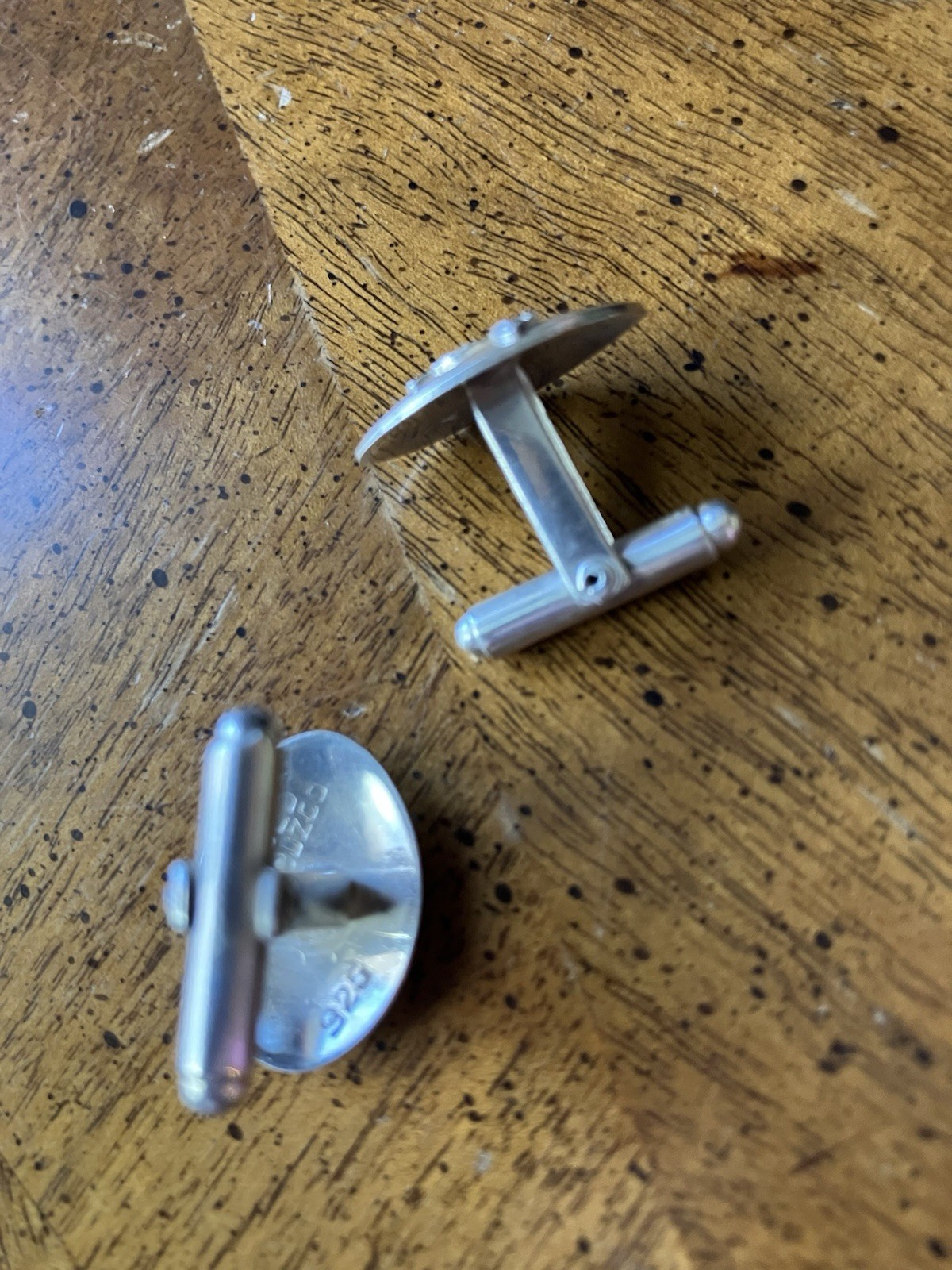 Sterling Silver Solid Cuffs Llama Figure From Peru - image 5