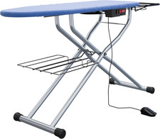 PA71N Carla, Asse Da Stiro Con Superficie Riscaldata, Funzioni Aspirante E Soffi