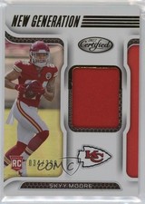 2022 Certified New Generation Jerseys 34/399 Skyy Moore #NGJ-SM 1qv1