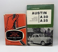2 X Vintage Austin A30 &amp; A35 All models Motor Manuals