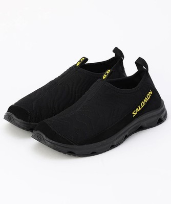 L47855800 Salomon RX Moc 3.0 ATQ Black Black Lemon (Men's)