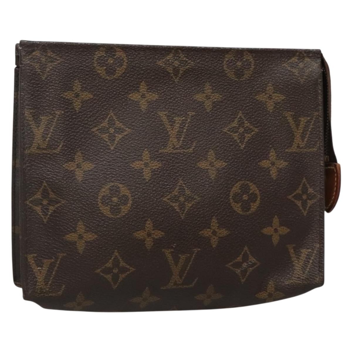 LOUIS VUITTON Monogram Posh Toilette 19 Pouch M47544 Authentic LV Bag