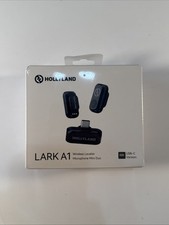 Hollyland LARK A1 Wireless Lavalier Microphone Mini Duo USB-C New Sealed