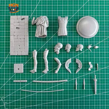 1/24 Scale 75Mm Die-Cast Resin Figure Model Kit Ancient Greek Hoplite and Armour