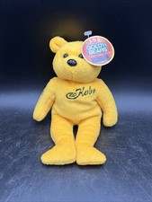 KOBE BRYANT LA Lakers 23 Karat Gold'n Bears 1999 NBA Series 1 Gold Stitching