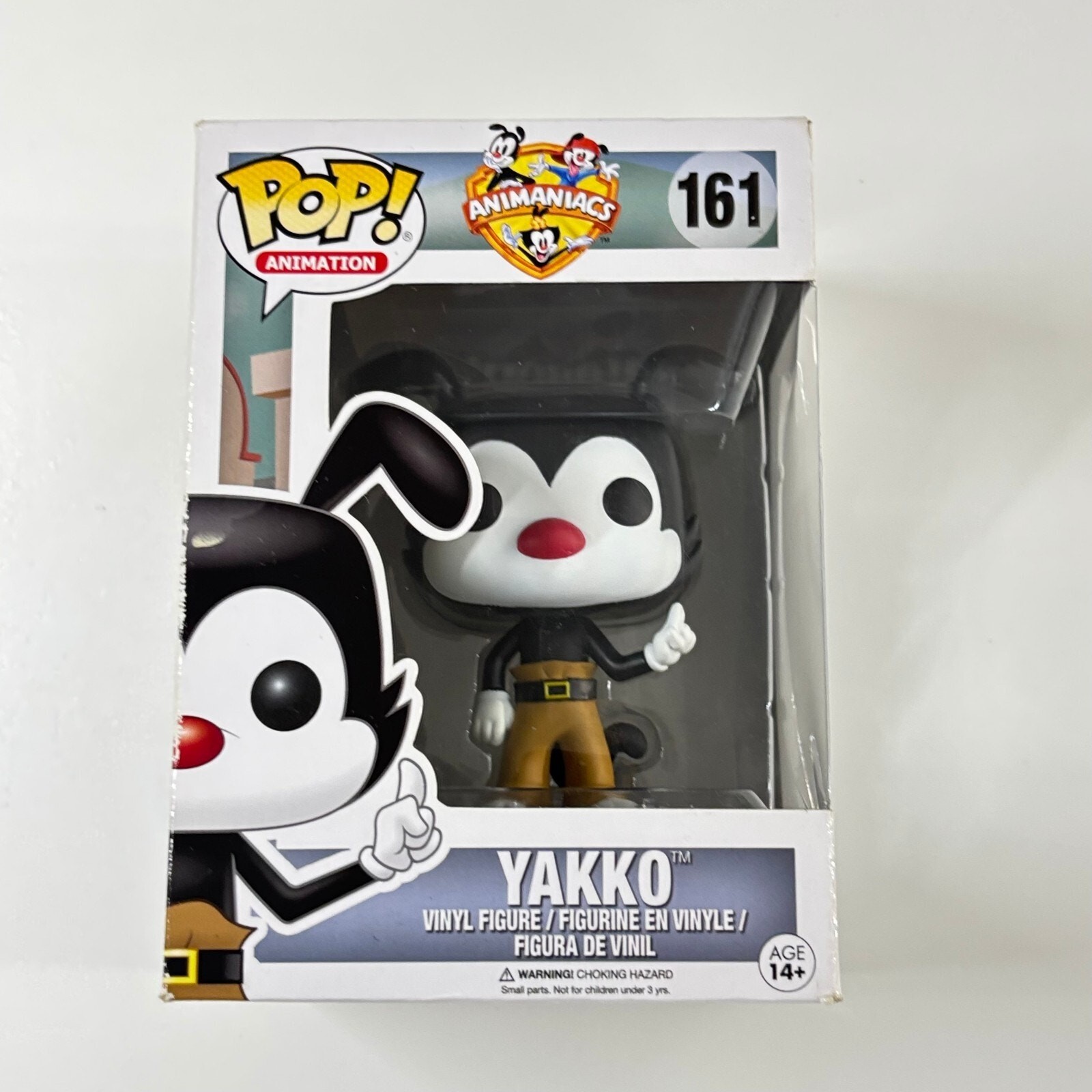 Funko Pop! Vinilo: Animaniacs - Yakko #161 Caja Dañada Ver Fotos
