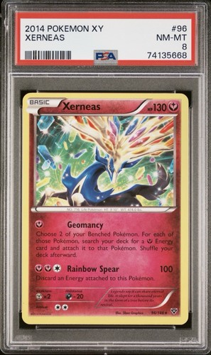 Xerneas graded PSA 8 for sale on eBay