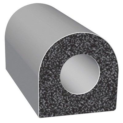 TRIM LOK INC X202BT-25 Seal, EPDM Rubber, Black, 25 ft L 10G489