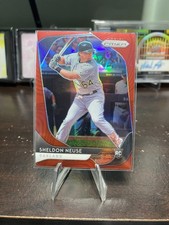 2020 Panini Prizm - Sheldon Neuse #46 Red Prizm (RC)