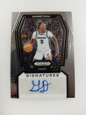 2024 Panini Prizm Draft Picks - Signatures Garwey Dual #S-WEY (AU, RC)