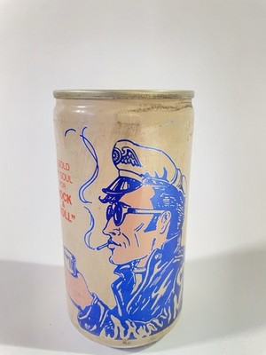 Rock N Roll Beer Can Collectible Memorabilia Vintage Tin Can Rare Empty