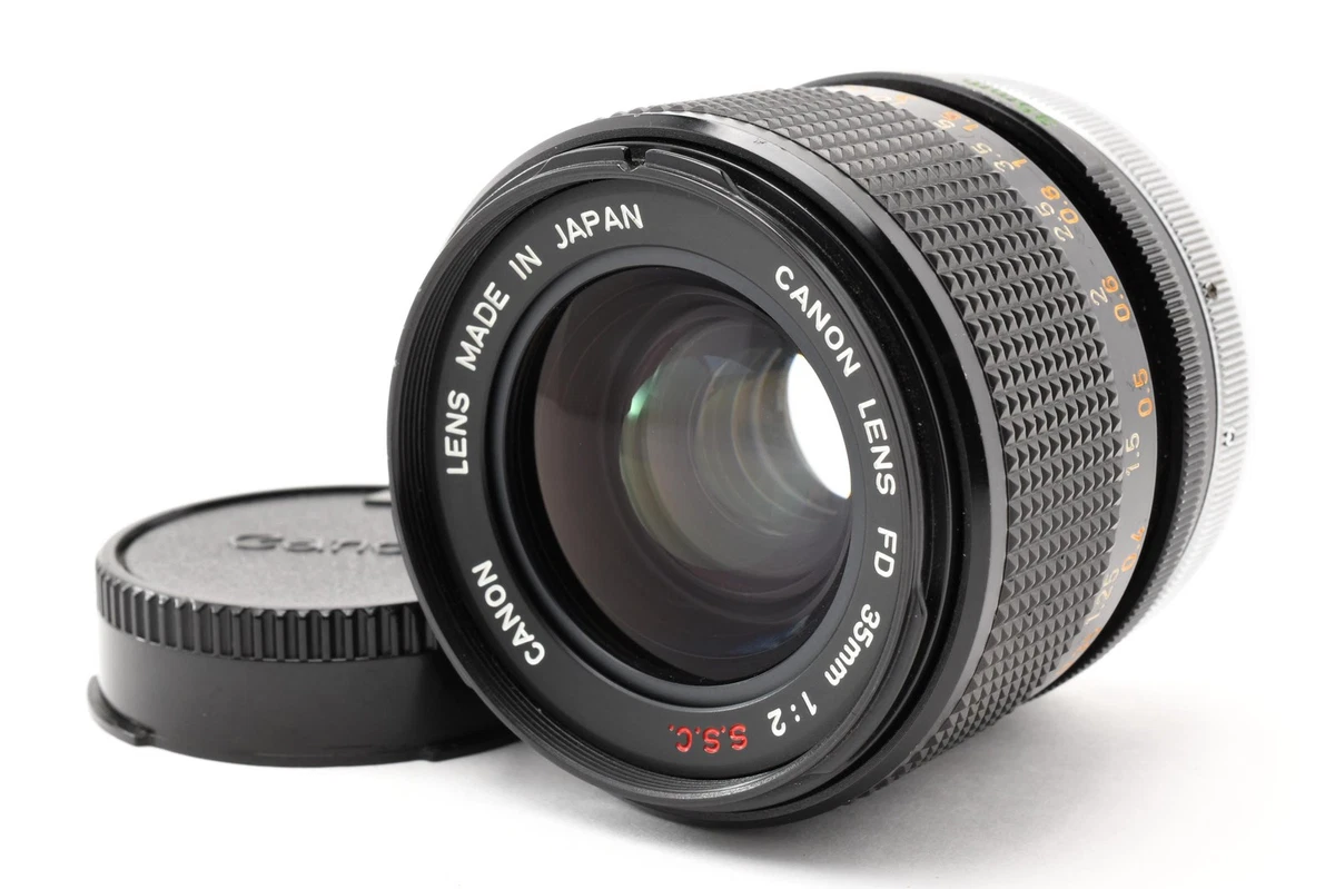 Canon FD 35mm f/2 Camera Lenses for sale | eBay