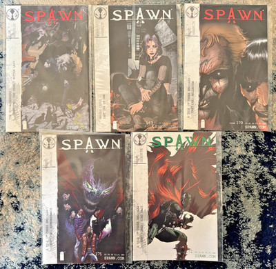 Image Comics Spawn Lot Of 6 #167 169 170 171 172 173 Low Print Runs Greg Capullo