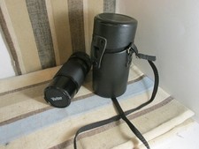 Vivitar 80-200mm 1:4.5 Auto Zoom Camera Lens 55mm With Very Nice Case