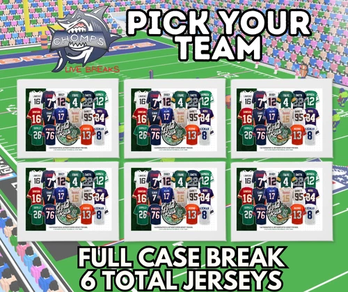 GREEN BAY PACKERS 2026 Gold Rush NFL Series 2 Autographed Jersey Break #2