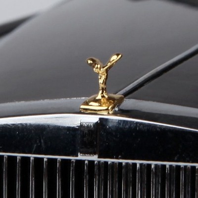 1:18 Rolls-Royce Phantom Gold Emblem Legierung Geschenk Deko Sammlerstück