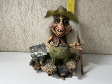 Rare Nyform Norwegian Troll With Book