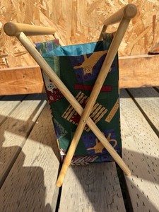 Knitting/Sewing Basket/ Caddy. Vintage