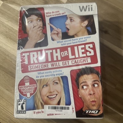 THQ Truth or Lies Video Game Nintendo Wii One Size Multicolor
