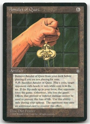 Amulet of Quoz (MP) Ice Age ICE Magic MTG
