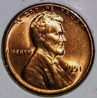 1951-D Lincoln Wheat Cent BU