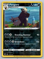 Pangoro 174/264 Reverse Holo Uncommon Fusion Strike