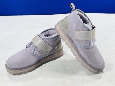 UGG Neumel Clear Chukka Suede Boots Women s Sz 9 1137030 Lilac Purple Lavender