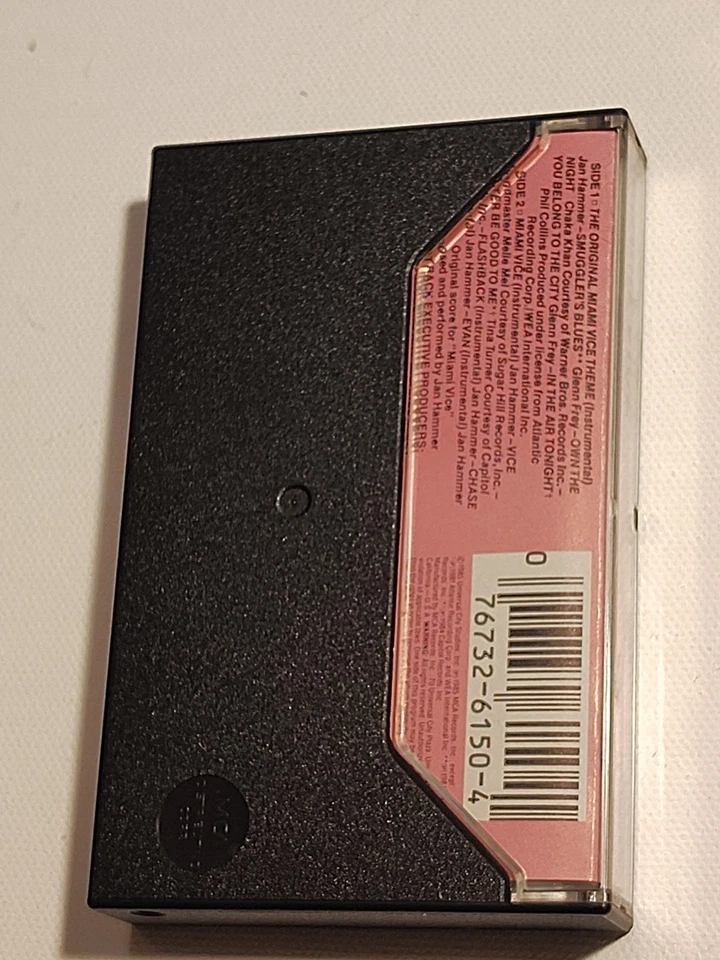 Miami Vice - TV Show Soundtrack Cassette Tape - 1985 - Glenn Frey/Chaka Khan - Image 3 of 4