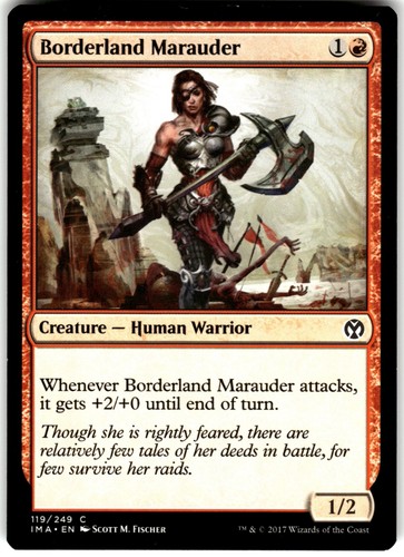 Borderland Marauder 119/249 Iconic Masters Common MTG