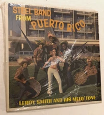 Leroy Smith Melo' Tones DG-1017 Mono Puerto Rico Steel Band Vintage 60s Vinyl LP