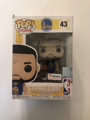 Stephen Curry Funko (43) Fanatics Golden State Warriors POP Vinyl Figure 889698394291 | eBay