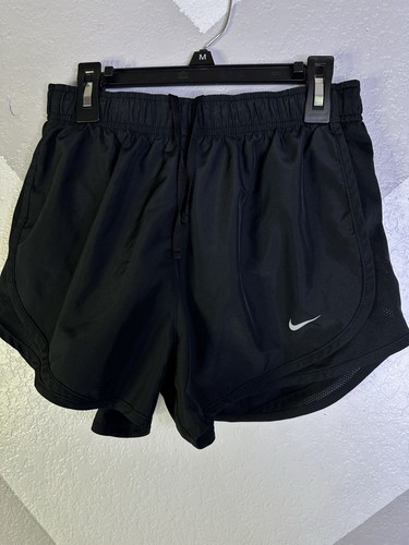 Nike Dri Fit Tempo Running Shorts Lined Black 831558-014 Womens Small