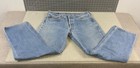 Levis 501xx Button Fly Jeans Worn Distressed Blue Denim 100% Cotton 34x28