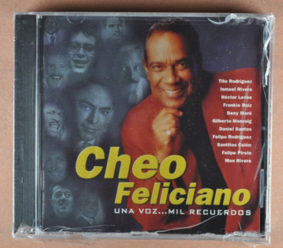 CHEO FELICIANO Una Voz... Mil Recuerdos LATIN CD SEALED AFRO CUBAN SALSA