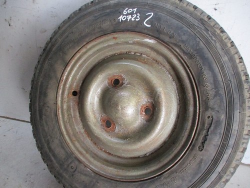 Cerchio Ruota Anteriore Posteriore Ruote Cerchi Piaggio Ape P601 1978 1987 Wheel - Foto 2 di 12