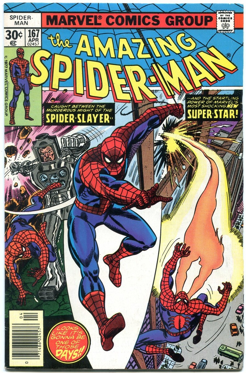 AMAZING SPIDER-MAN #167-MARVEL COMICS-high grade VF- | eBay