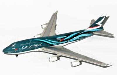 1/400 CATHAY PACIFIC B747-400 リース塗装モデル Die Cast Model Jets Airline, Phoenix, Cathay Pacific Hong