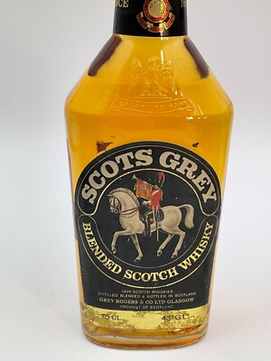希少レア、SCOTS'GREY、デラックススコッチウイスキー、瓶ボトル。 SCOTS GREY 5 YEARS OLD BLENDED SCOTCH WHISKY 75cl. 43% AÑOS 80 | eBay