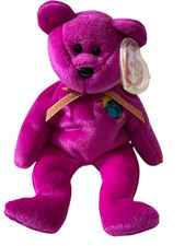 NEW TY Beanie Babies Baby Plush Stuffed Animal Bear Millenium Y2K