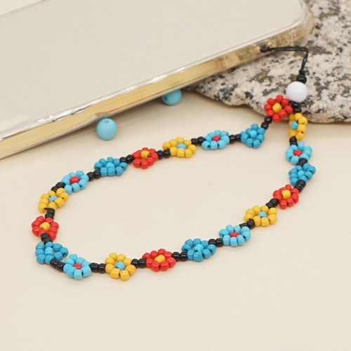 Anti-verlorenes Handy-Seil Handy-Lanyard Perlenbesetztes Telefonarmband - Zdjęcie 2 z 12